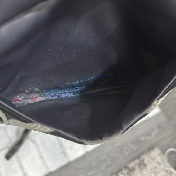 Coach Kristin Signature Logo Bag Black Gray Shoulder & Crossbody Sateen Leather - Picture 8 of 14